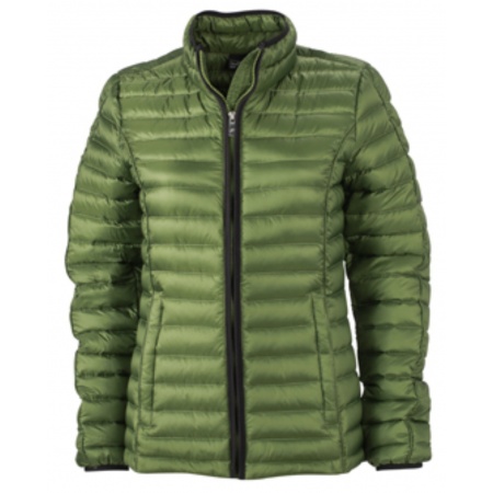 Damen Daunenjacke mit Stehkragen von James & Nicholson