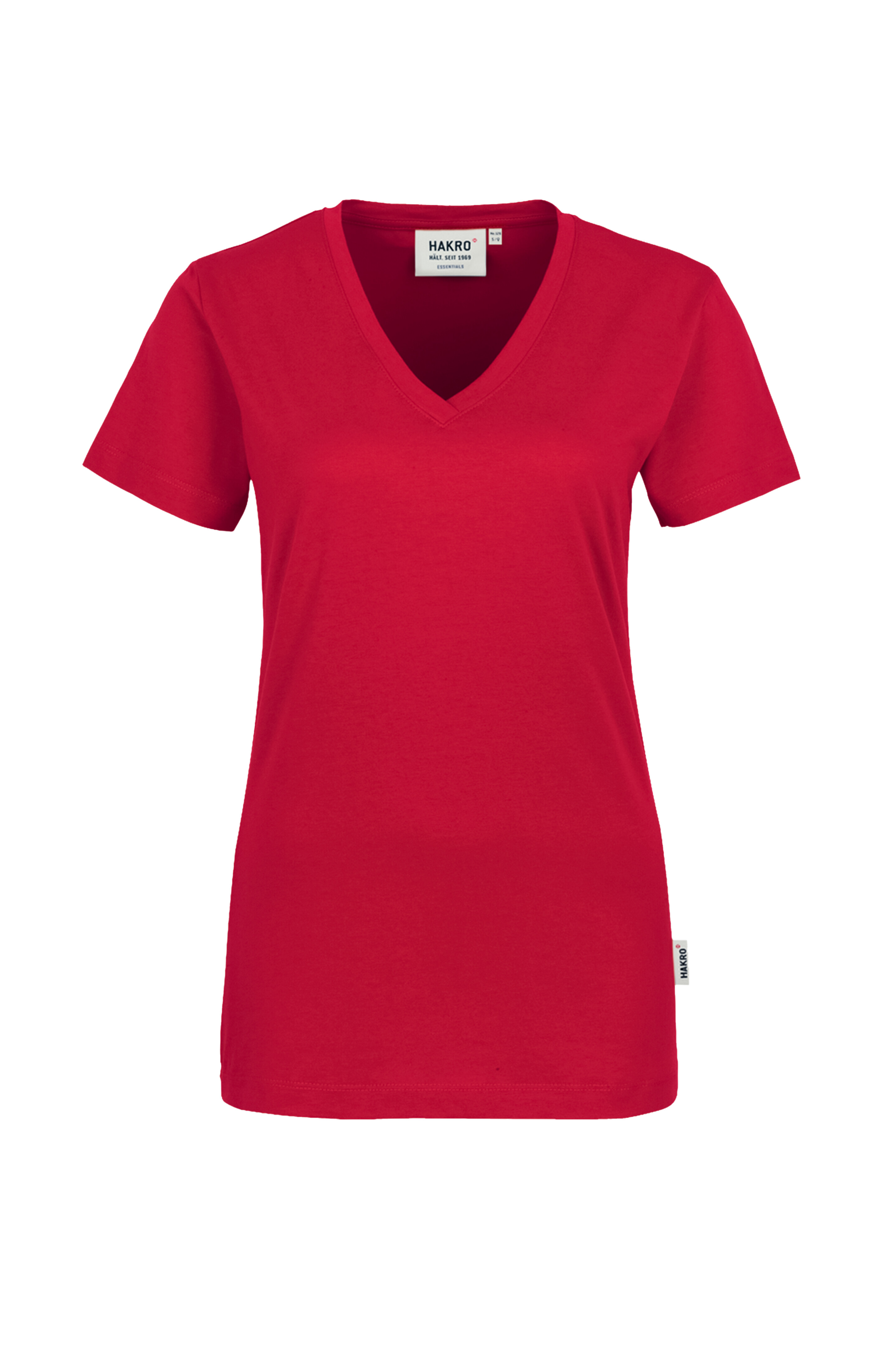 126HAK Damen TShirt Classic V-Ausschnit von Hakro NO. 126