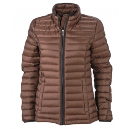 Damen Daunenjacke mit Stehkragen von James & Nicholson